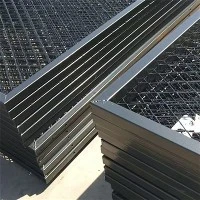 شبكة معدنية موسعة من الفولاذ الطري